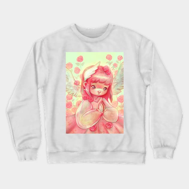 Rose Crewneck Sweatshirt by selvagemqt